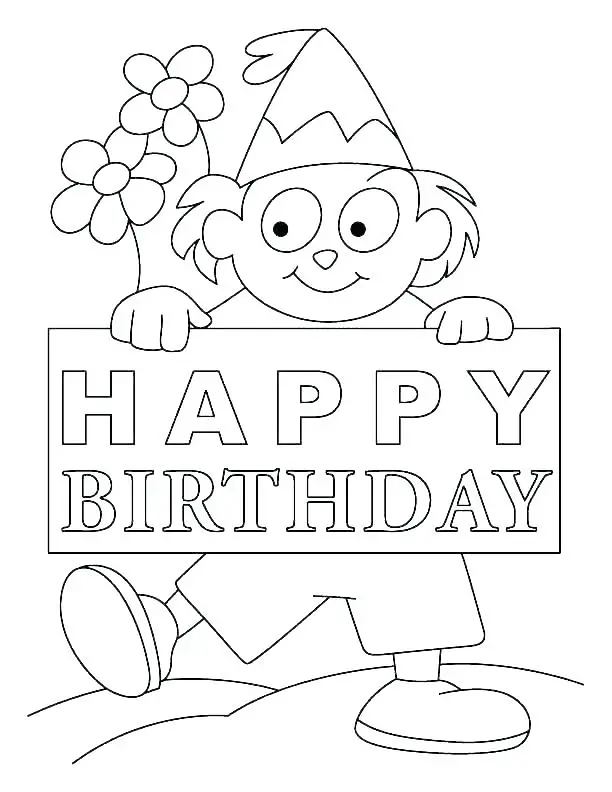 50 Gorgeous Coloring Birthday Cards - Kitty Baby Love