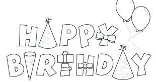 birthday cards to color and print for free Birthday gotfreecards